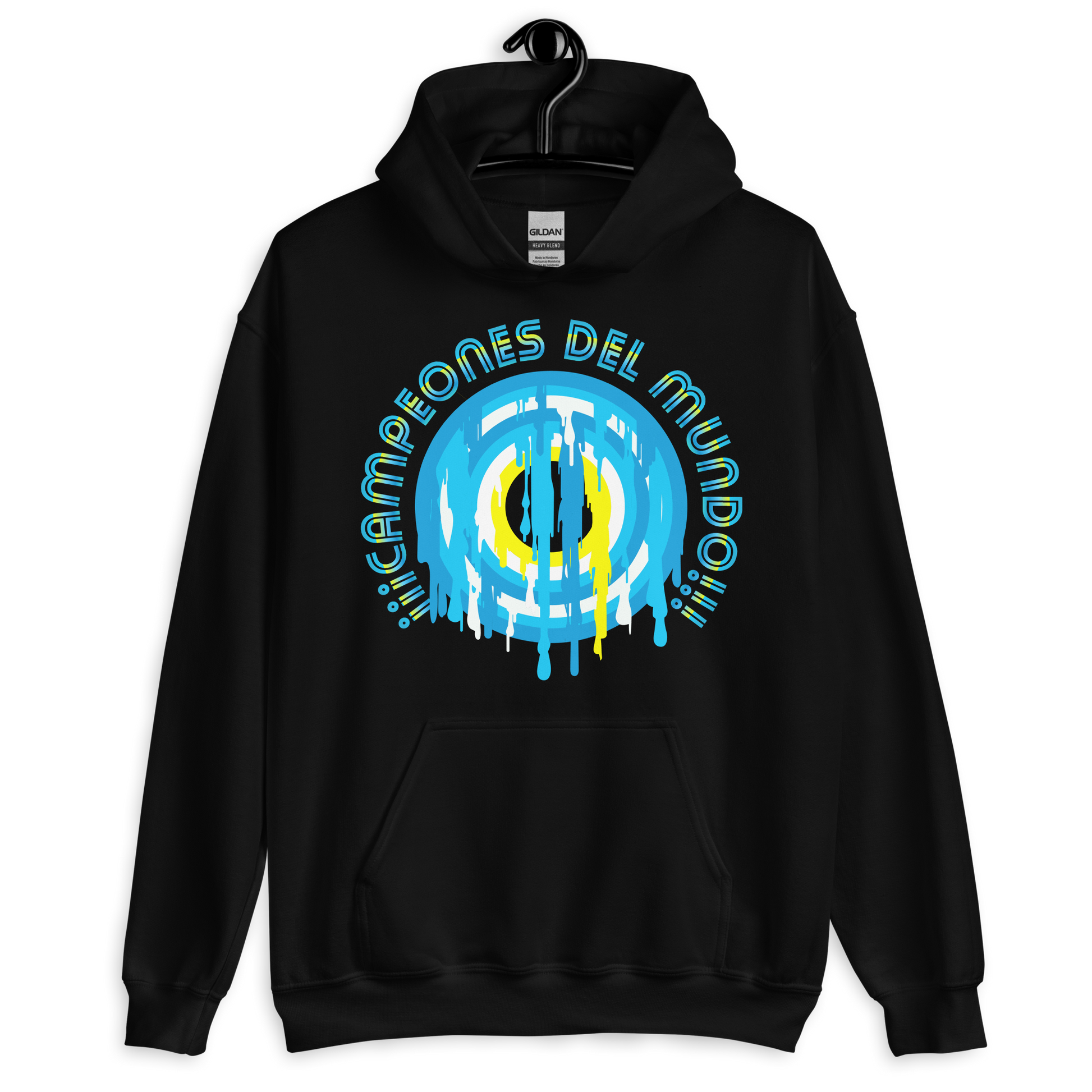 ICSAR:  Unisex Hoodie "Argentina - Campeones del Mundo" -- Argentina, Countries, Sports, Unisex