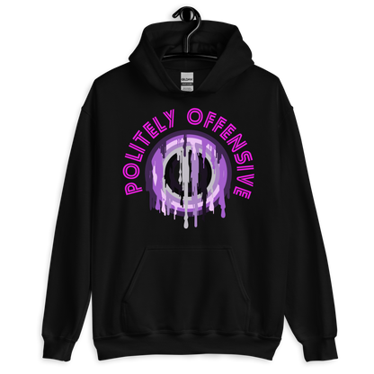 ICSAR:  Unisex Hoodie "Politely Offensive" -- Fun Ones, Unisex