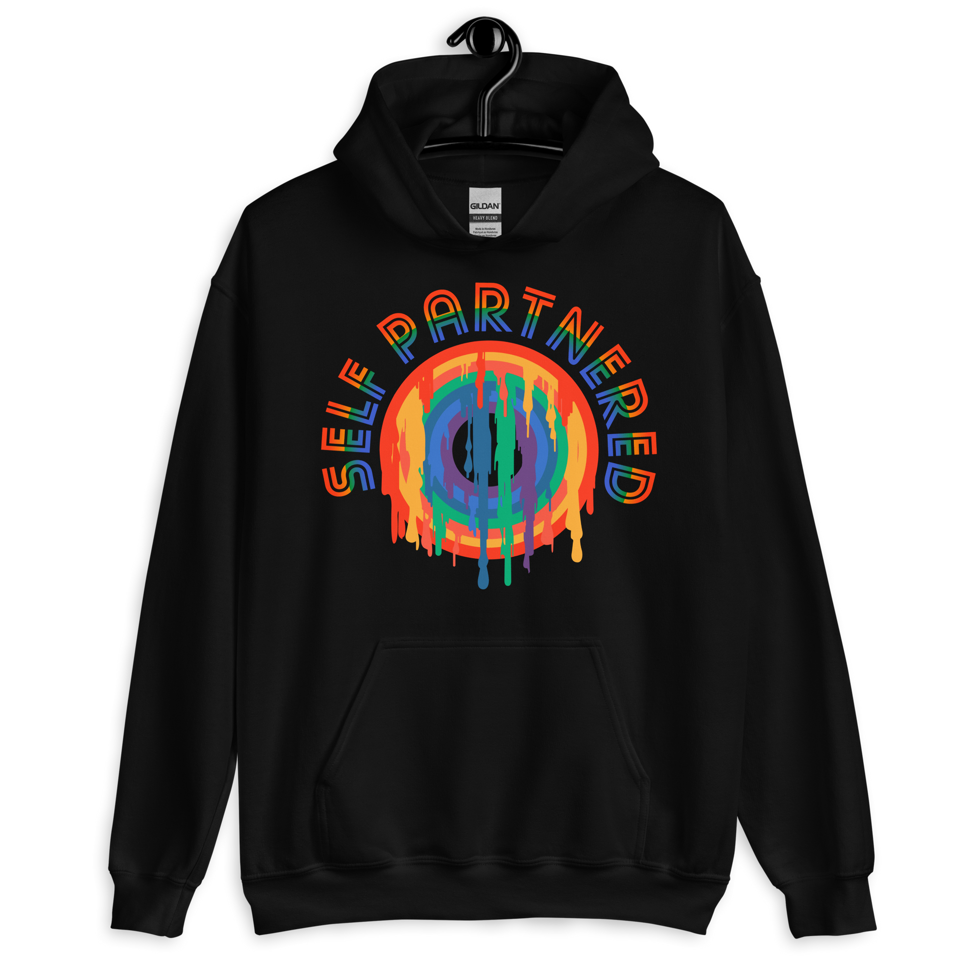 ICSAR:  Unisex Hoodie "Self Partnered" -- Fun Ones, Unisex