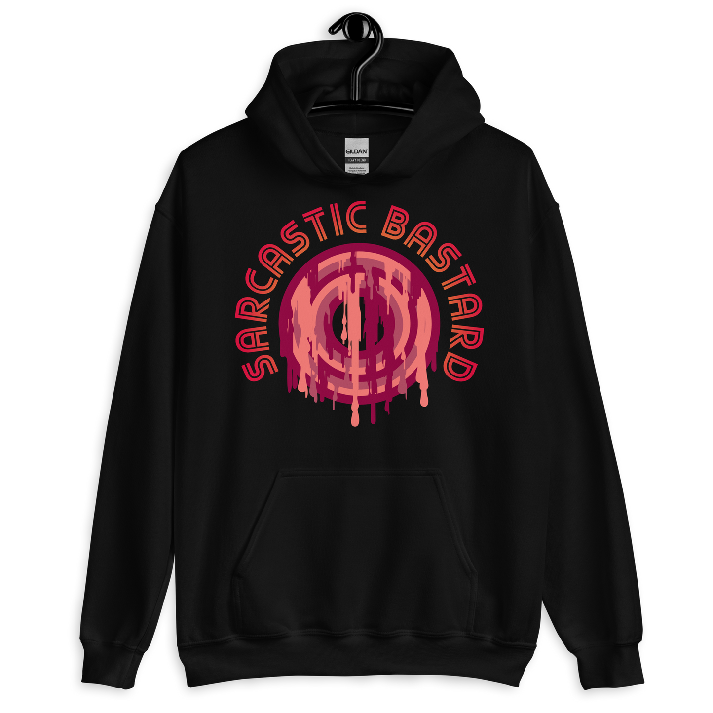 ICSAR:  Unisex Hoodie "Sarcastic Bastard" -- Fun Ones, Unisex