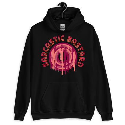 ICSAR:  Unisex Hoodie "Sarcastic Bastard" -- Fun Ones, Unisex