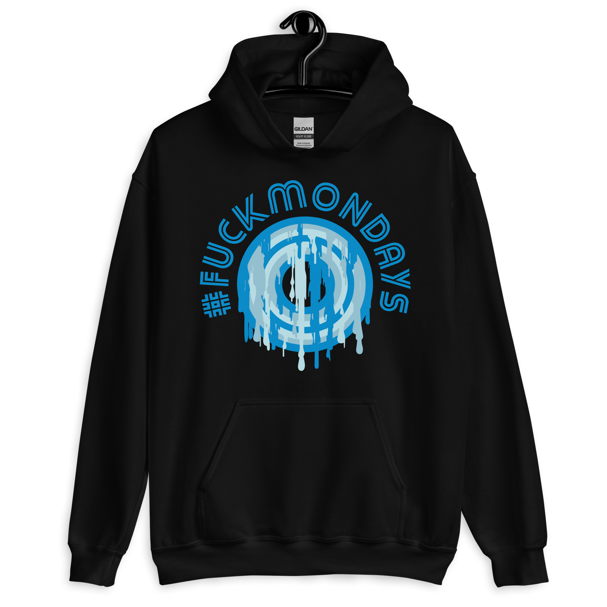 ICSAR:  Unisex Hoodie "#FuckMondays" -- Fun Ones, Unisex