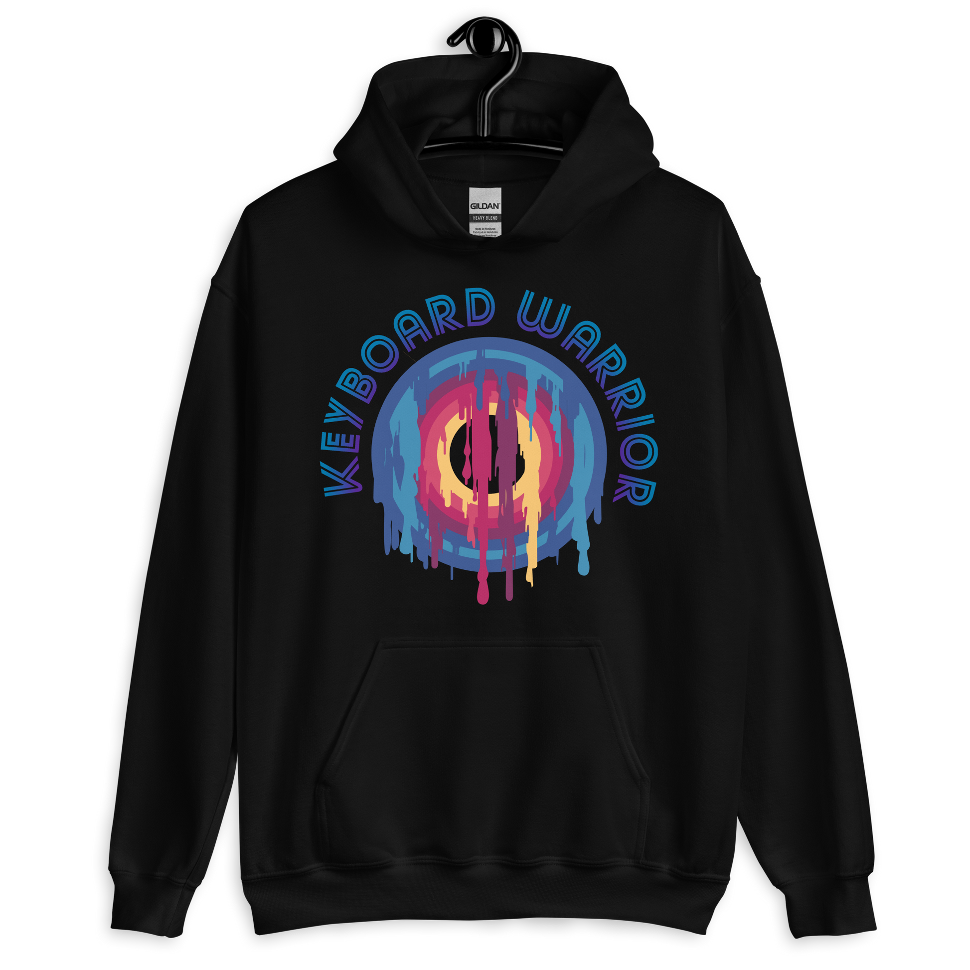 ICSAR:  Unisex Hoodie "Keyboard Warrior" -- Fun Ones, Unisex