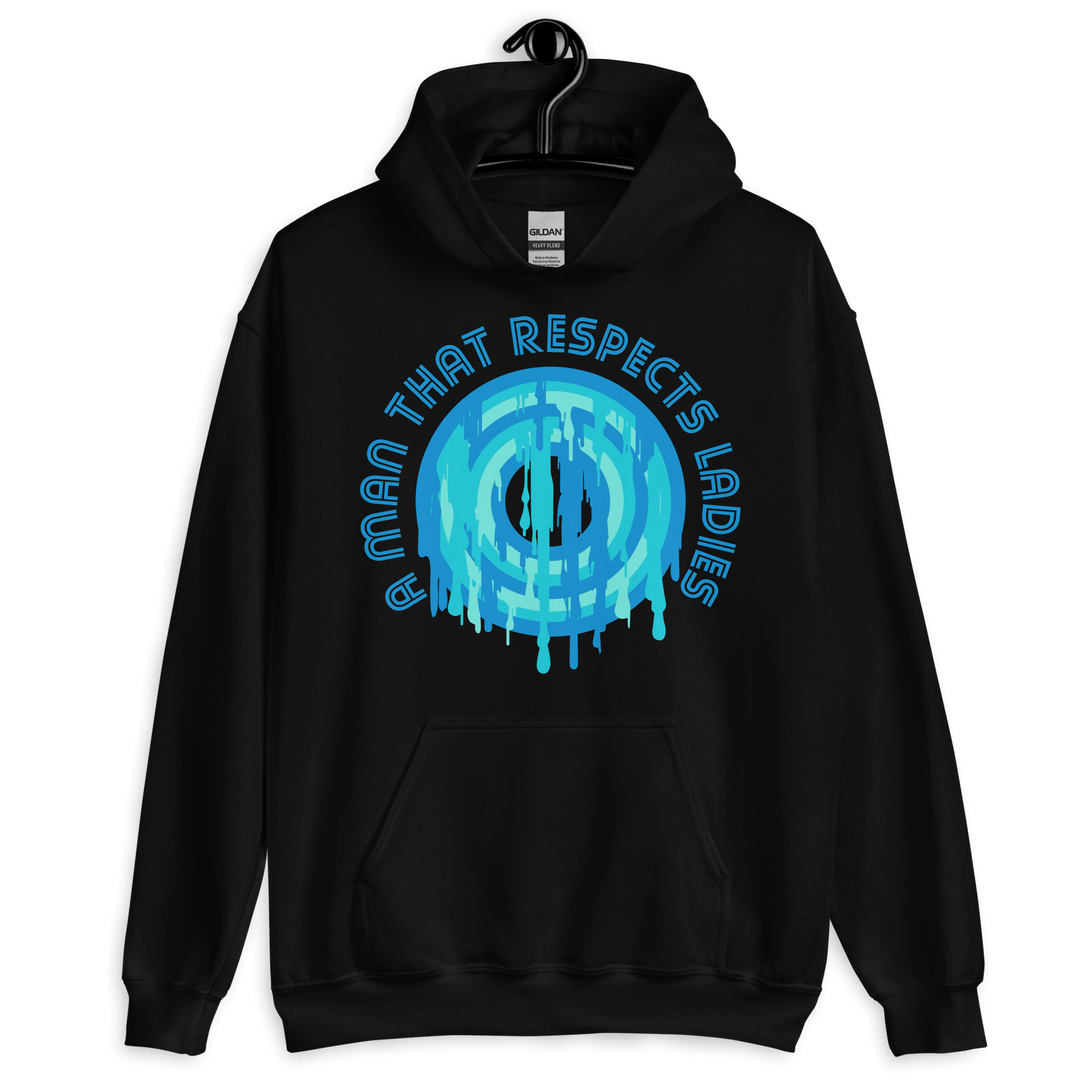 ICSAR:  Unisex Hoodie "A man that respects ladies" -- Fun Ones, Unisex