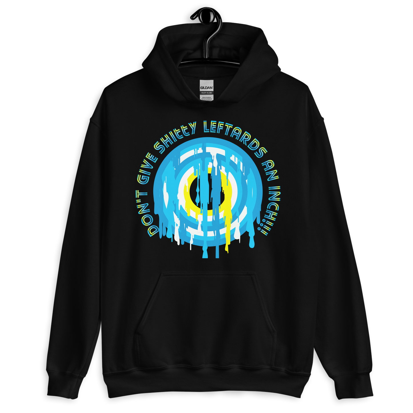 Unisex Hoodie "Argentina - Don't give shitty leftards an inch"