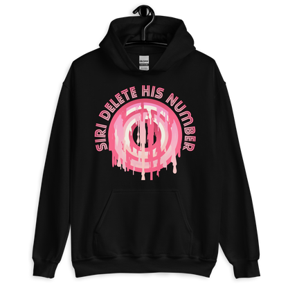 Unisex Hoodie "SIRI delete his number"