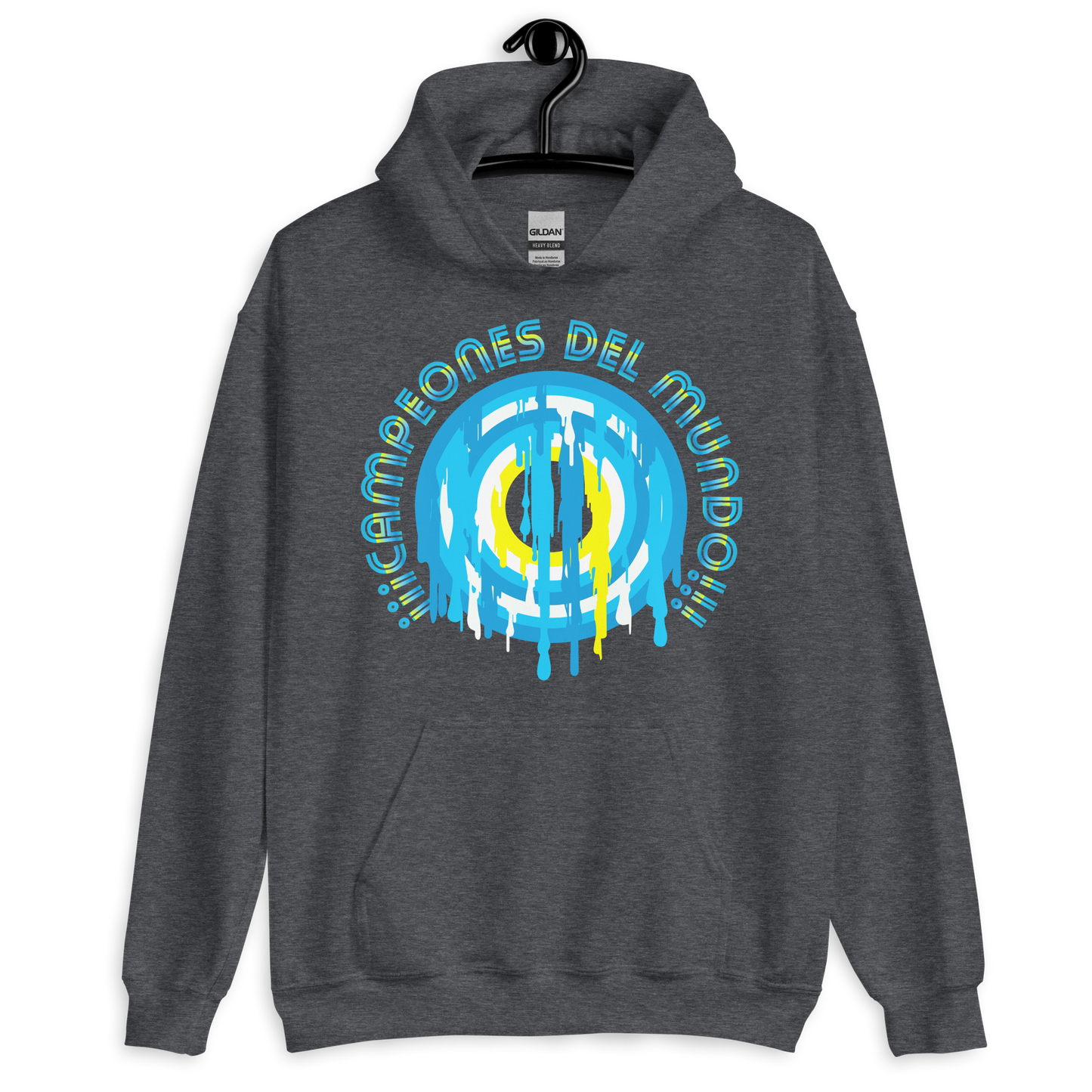 ICSAR:  Unisex Hoodie "Argentina - Campeones del Mundo" -- Argentina, Countries, Sports, Unisex