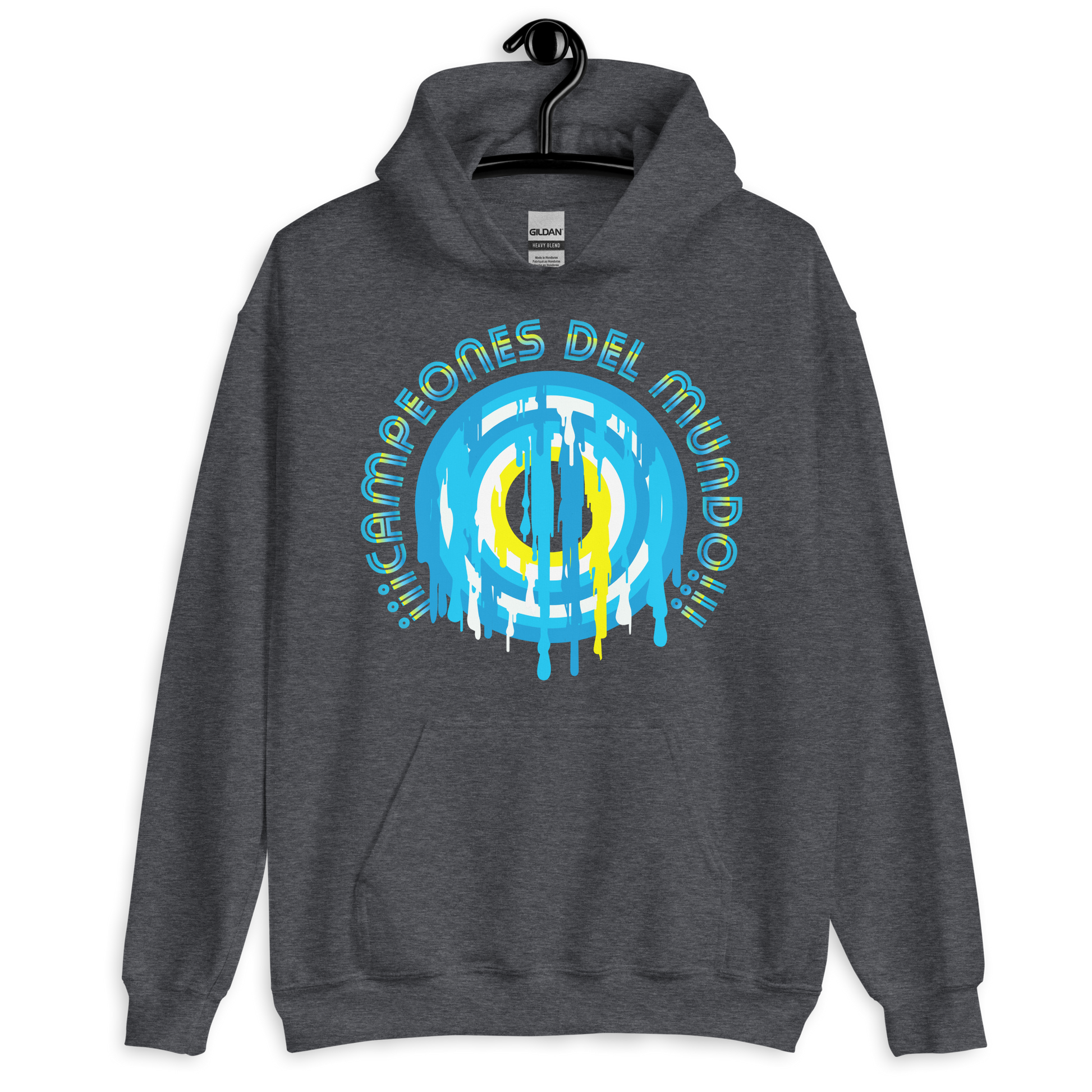 ICSAR:  Unisex Hoodie "Argentina - Campeones del Mundo" -- Argentina, Countries, Sports, Unisex