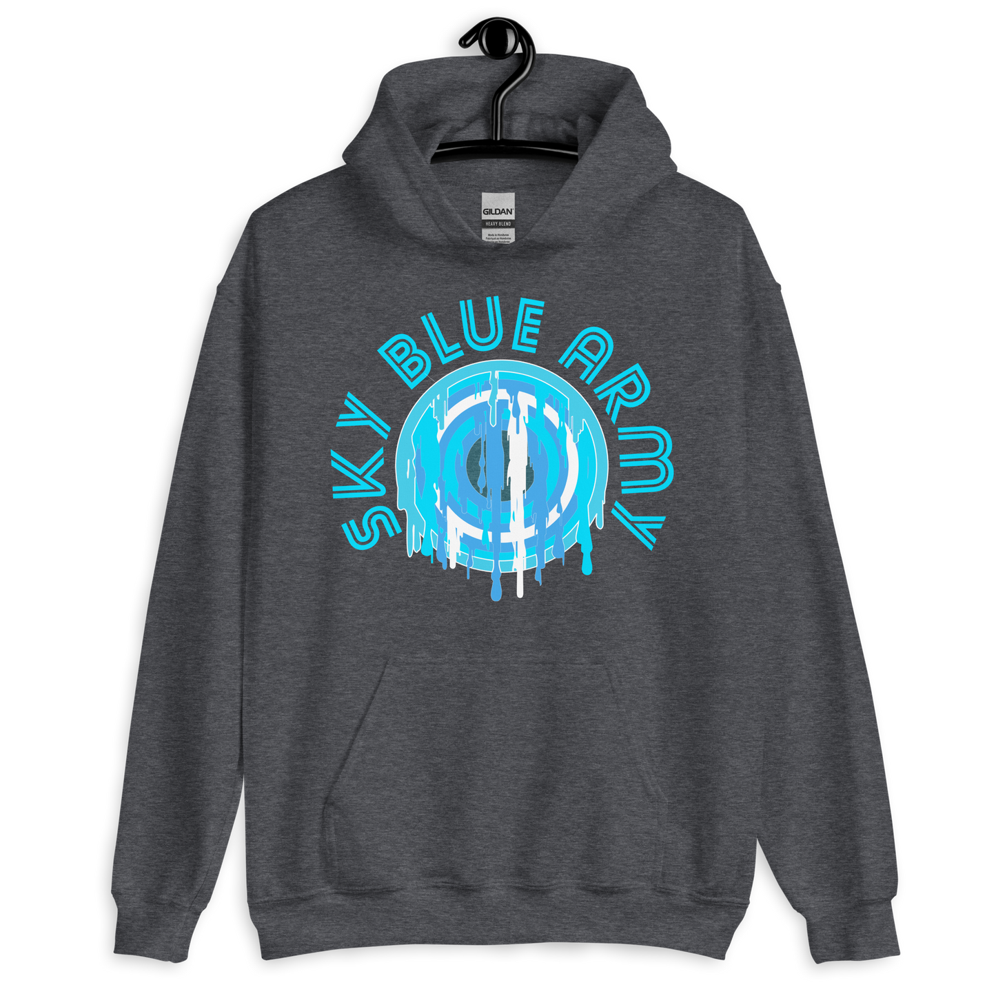 ICSAR:  Unisex Hoodie "Sky Blue Army" -- Unisex