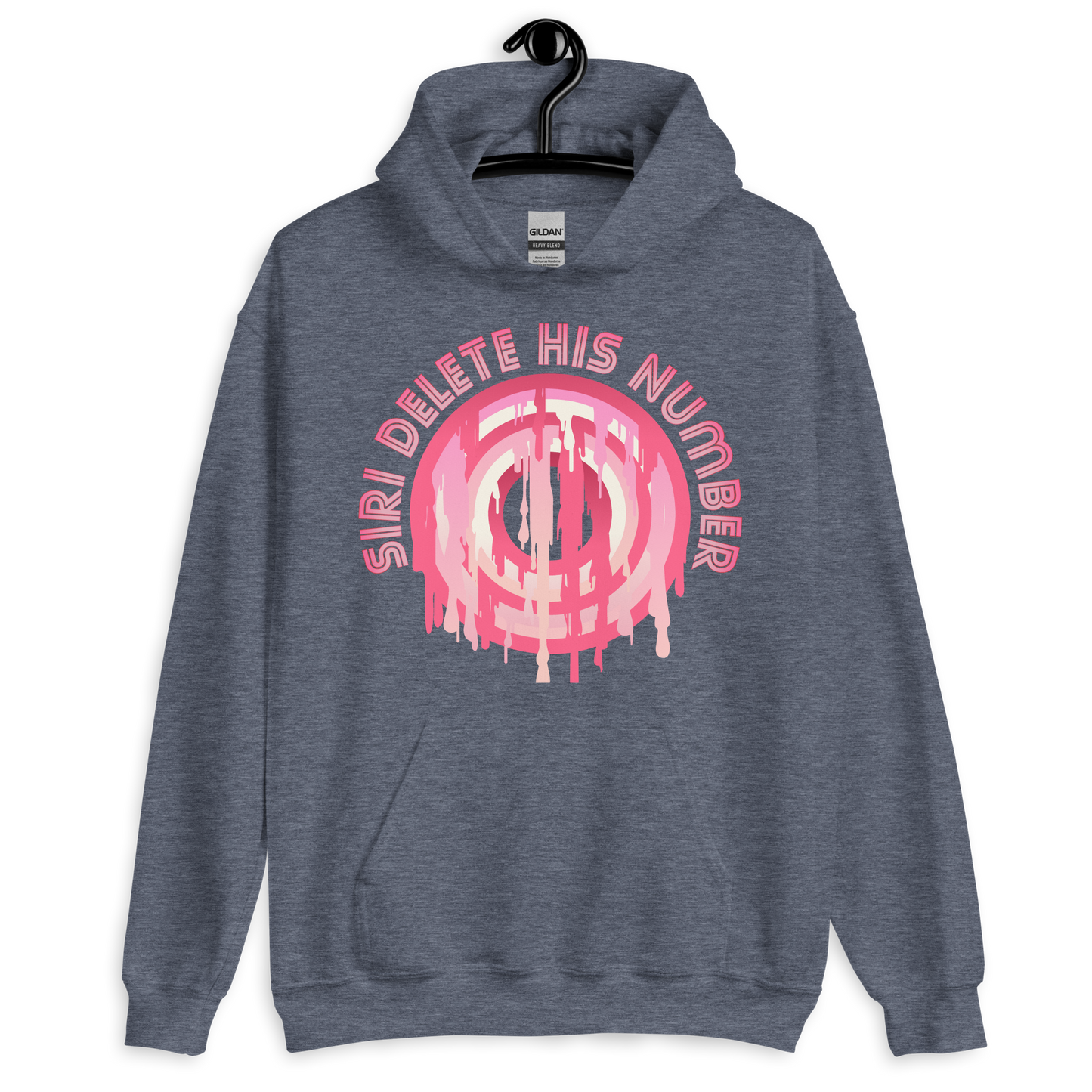 Unisex Hoodie "SIRI delete his number"