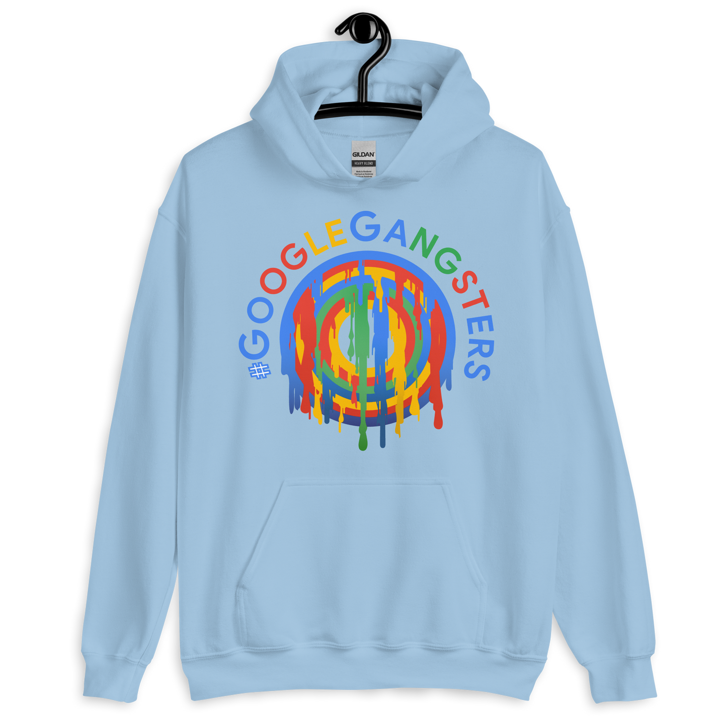 ICSAR:  Unisex Hoodie "#GoogleGangsters" -- Originals, Unisex