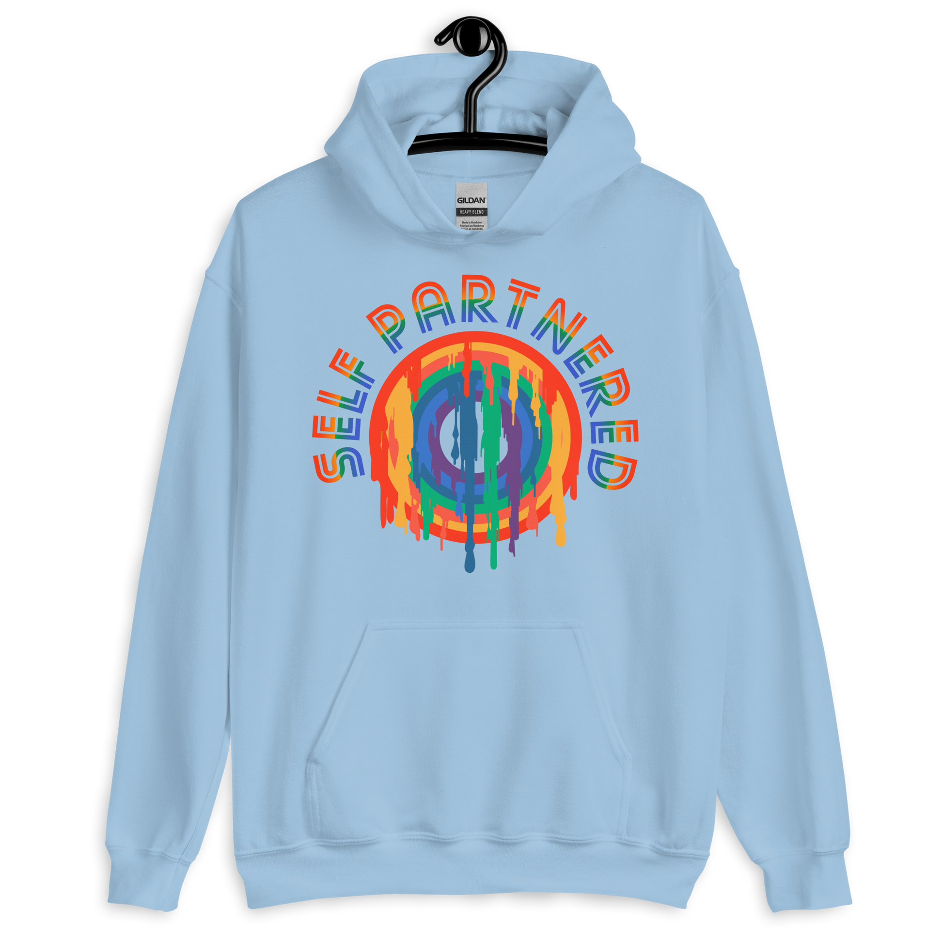 ICSAR:  Unisex Hoodie "Self Partnered" -- Fun Ones, Unisex