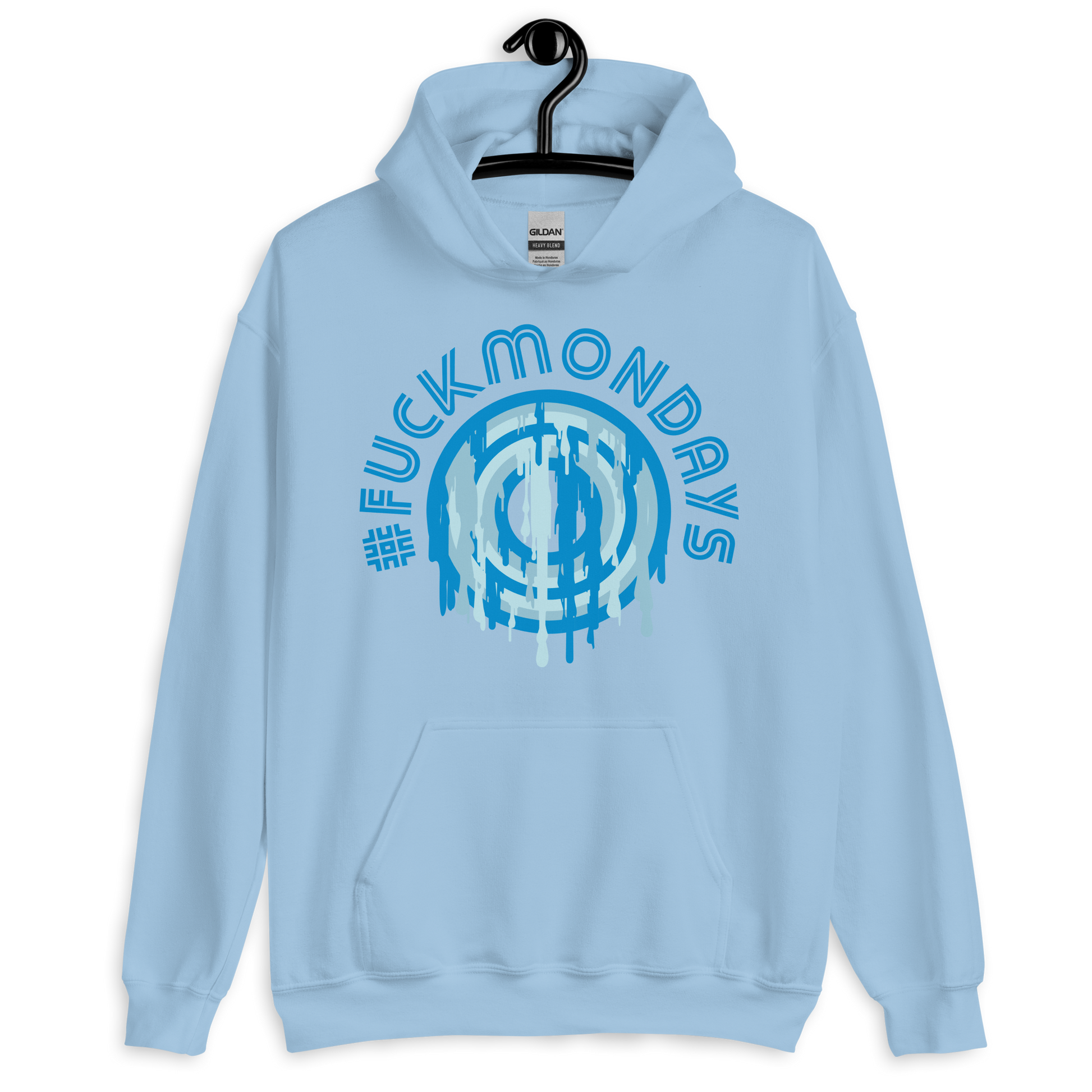 ICSAR:  Unisex Hoodie "#FuckMondays" -- Fun Ones, Unisex