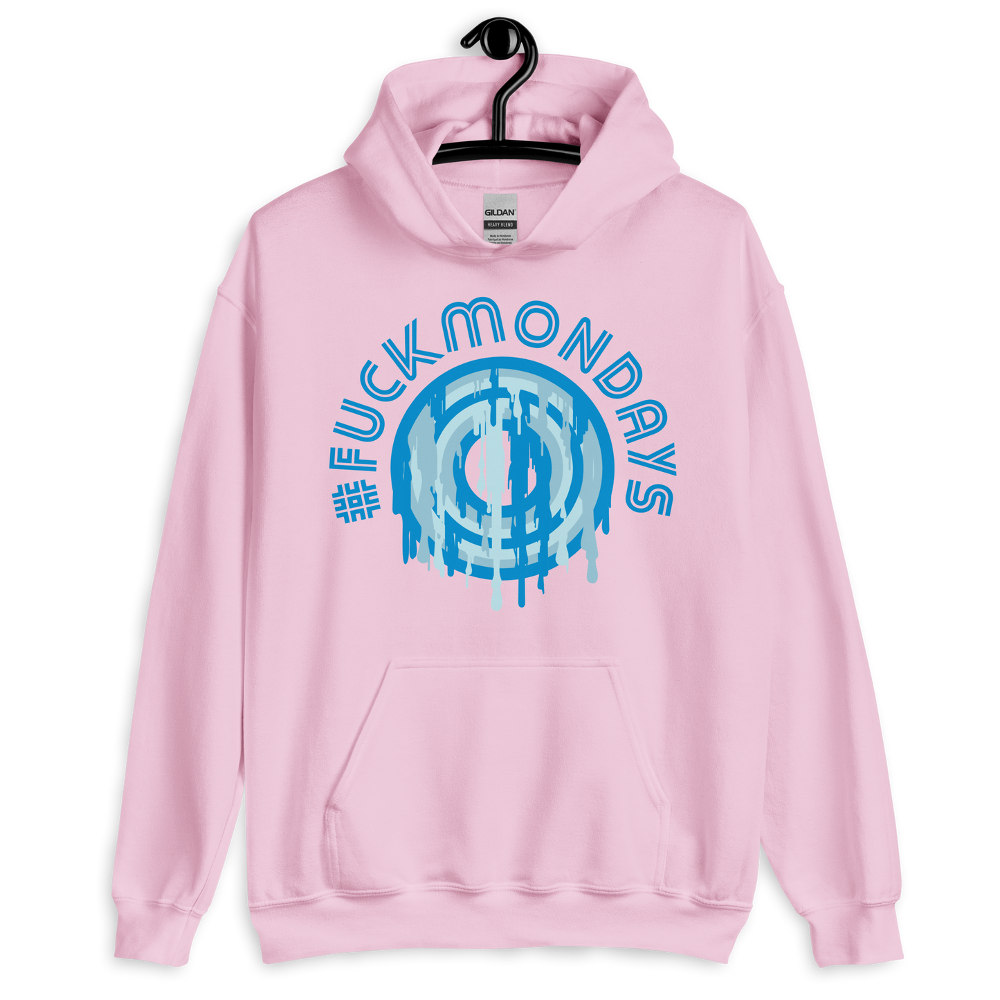 ICSAR:  Unisex Hoodie "#FuckMondays" -- Fun Ones, Unisex