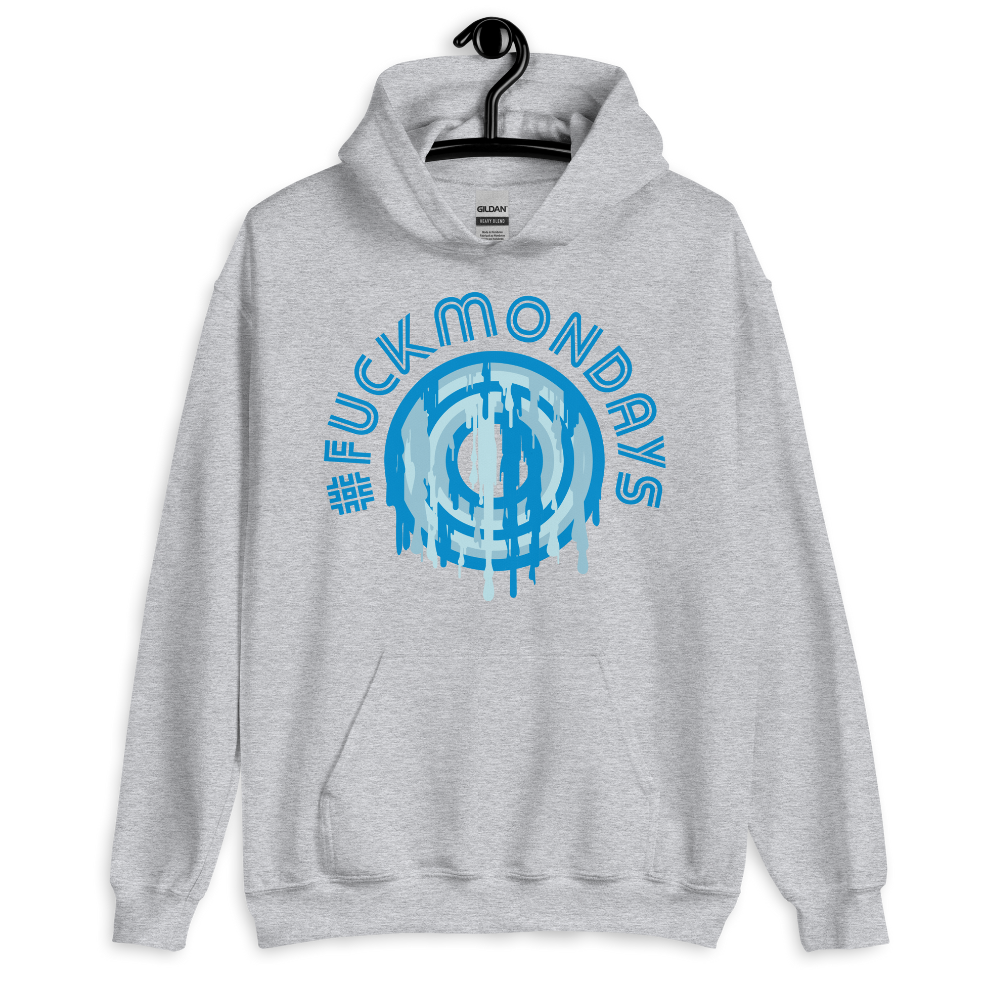 ICSAR:  Unisex Hoodie "#FuckMondays" -- Fun Ones, Unisex