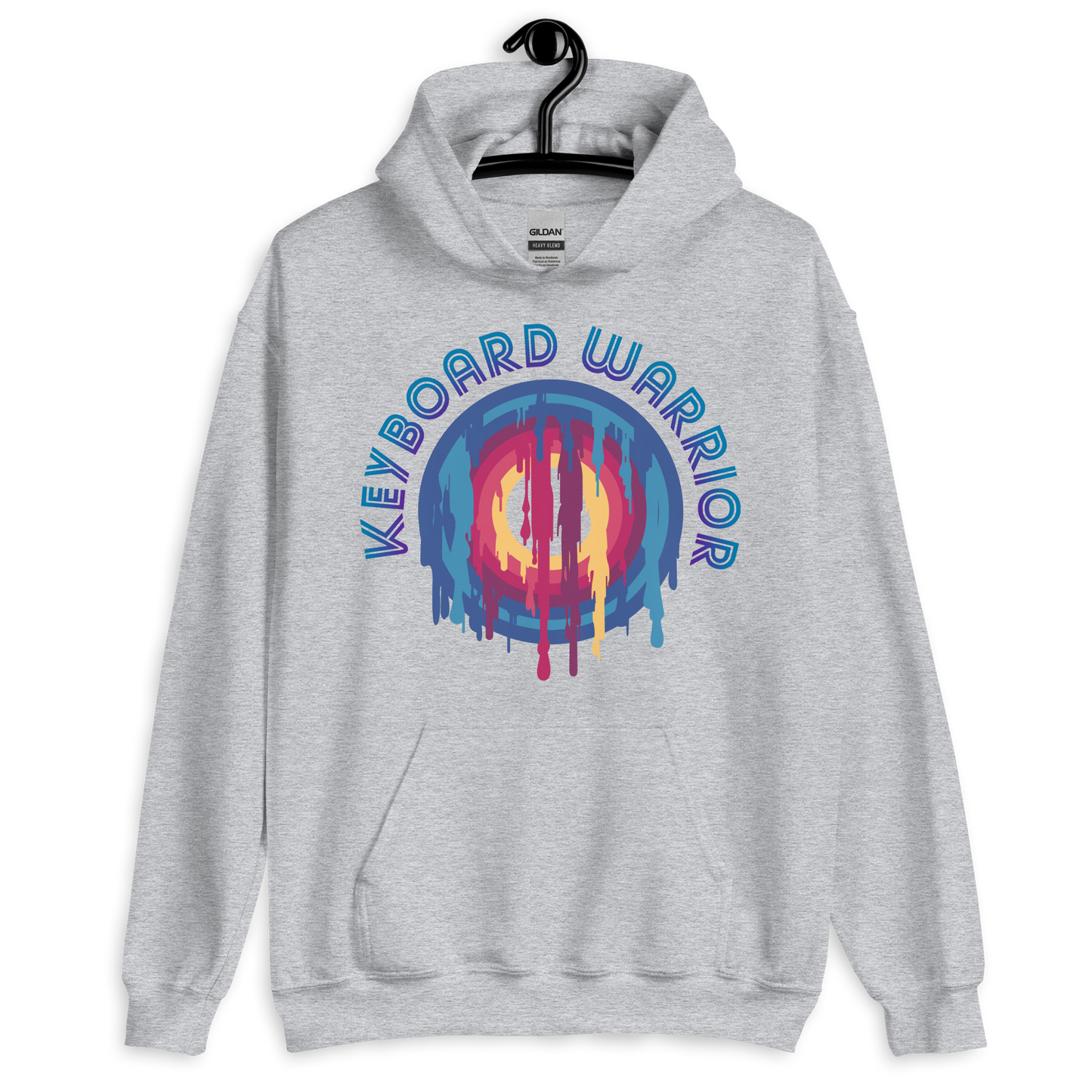 ICSAR:  Unisex Hoodie "Keyboard Warrior" -- Fun Ones, Unisex