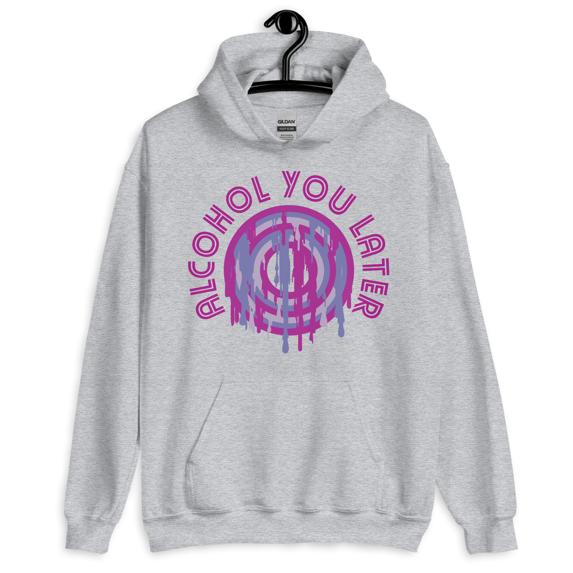 ICSAR:  Unisex Hoodie "Alcohol you later" -- Unisex