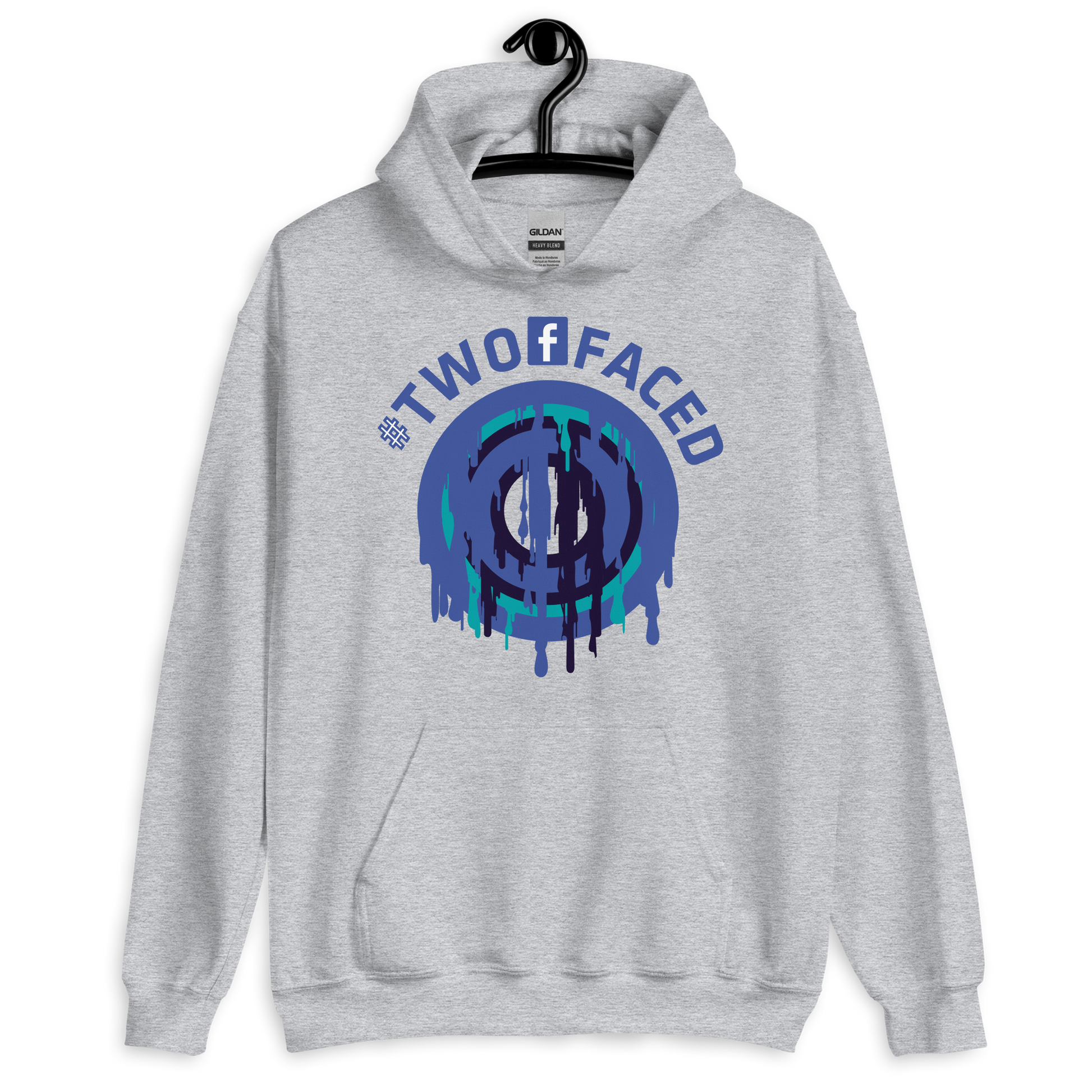 ICSAR:  Unisex Hoodie "#TwoFaced" -- Unisex