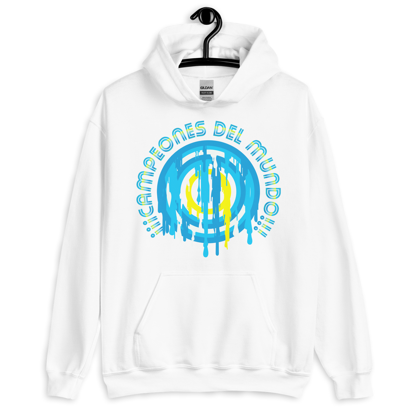 ICSAR:  Unisex Hoodie "Argentina - Campeones del Mundo" -- Argentina, Countries, Sports, Unisex