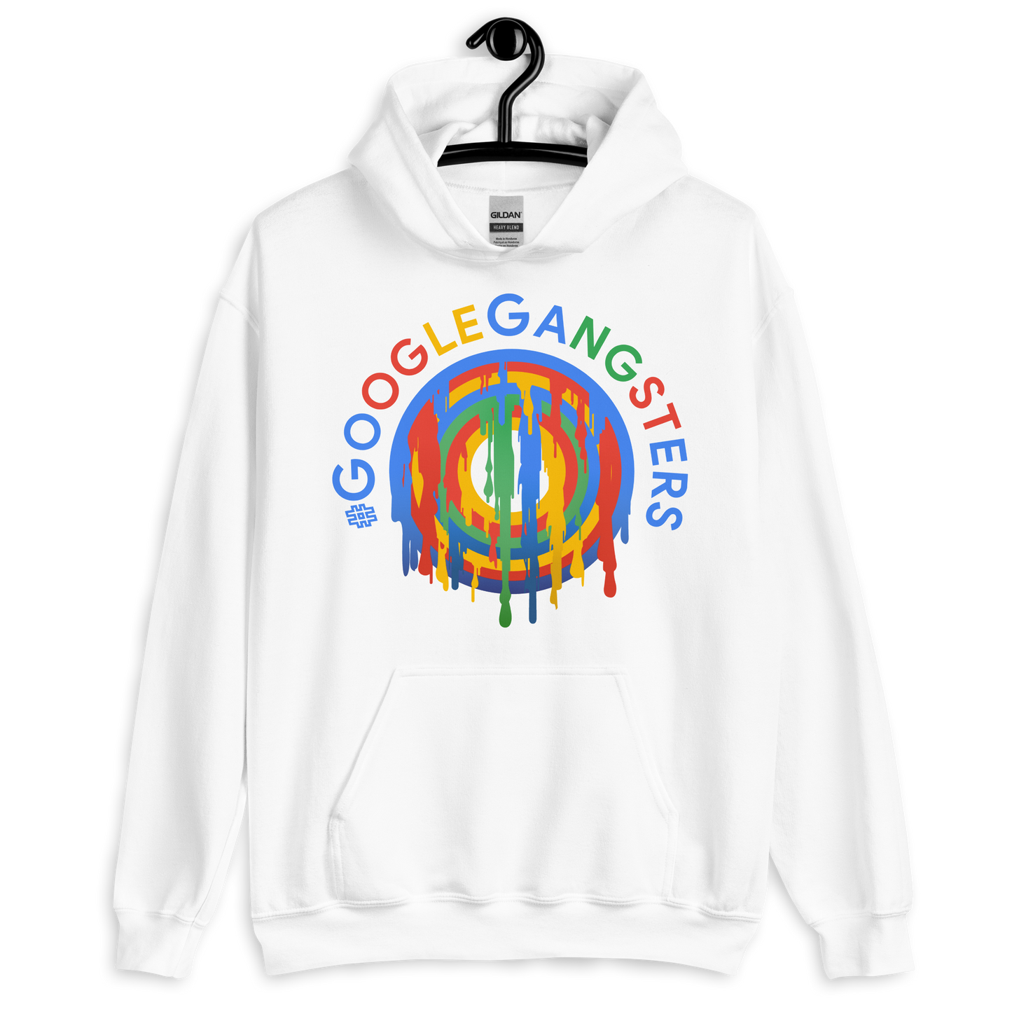 ICSAR:  Unisex Hoodie "#GoogleGangsters" -- Originals, Unisex