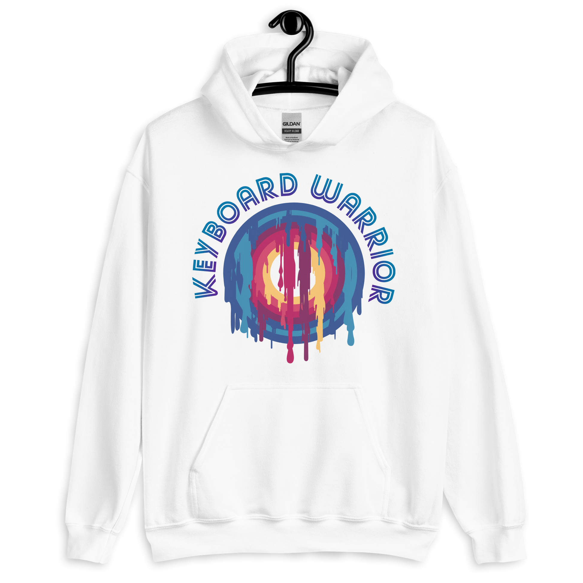 ICSAR:  Unisex Hoodie "Keyboard Warrior" -- Fun Ones, Unisex