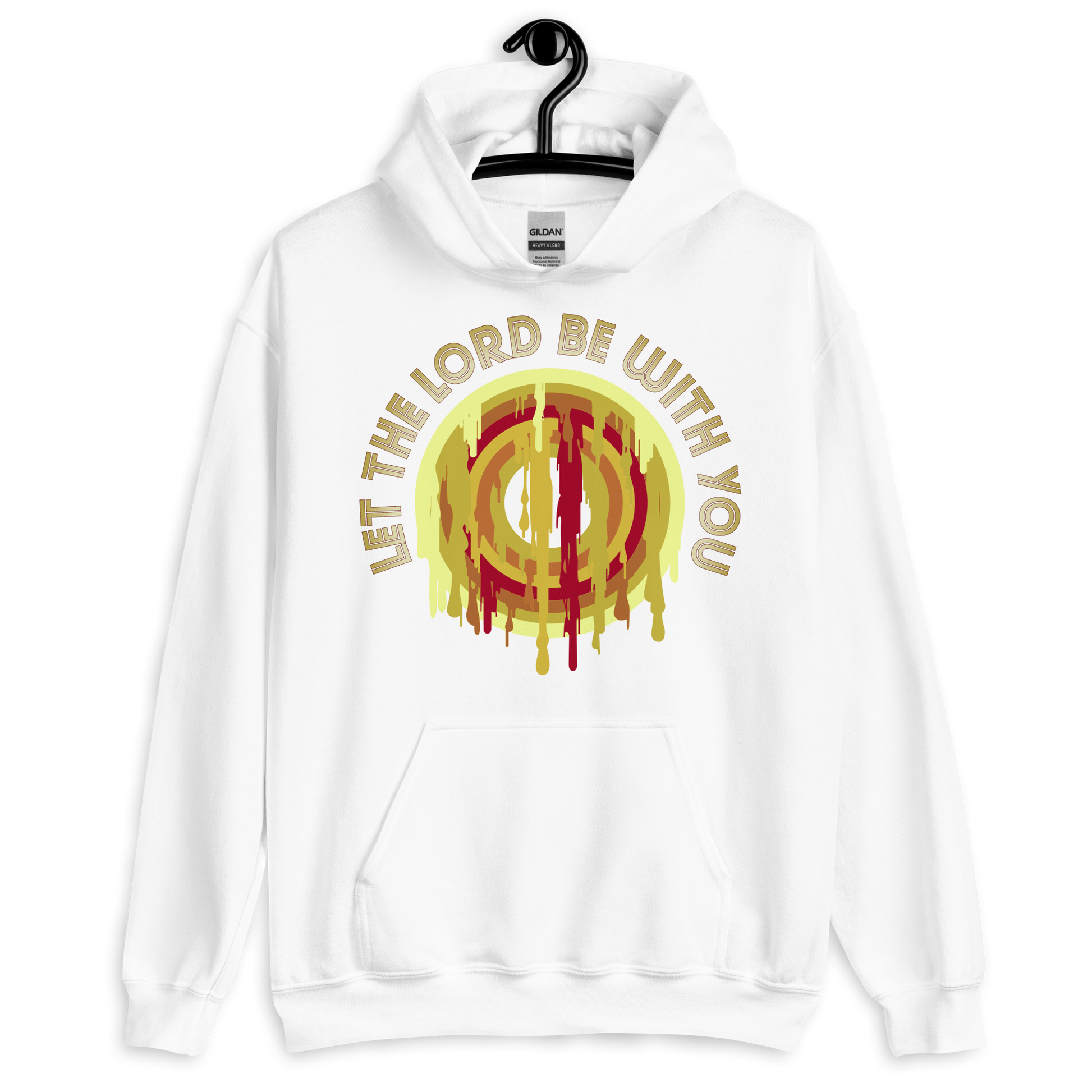 ICSAR:  Unisex Hoodie "Let the Lord be with you" -- Unisex