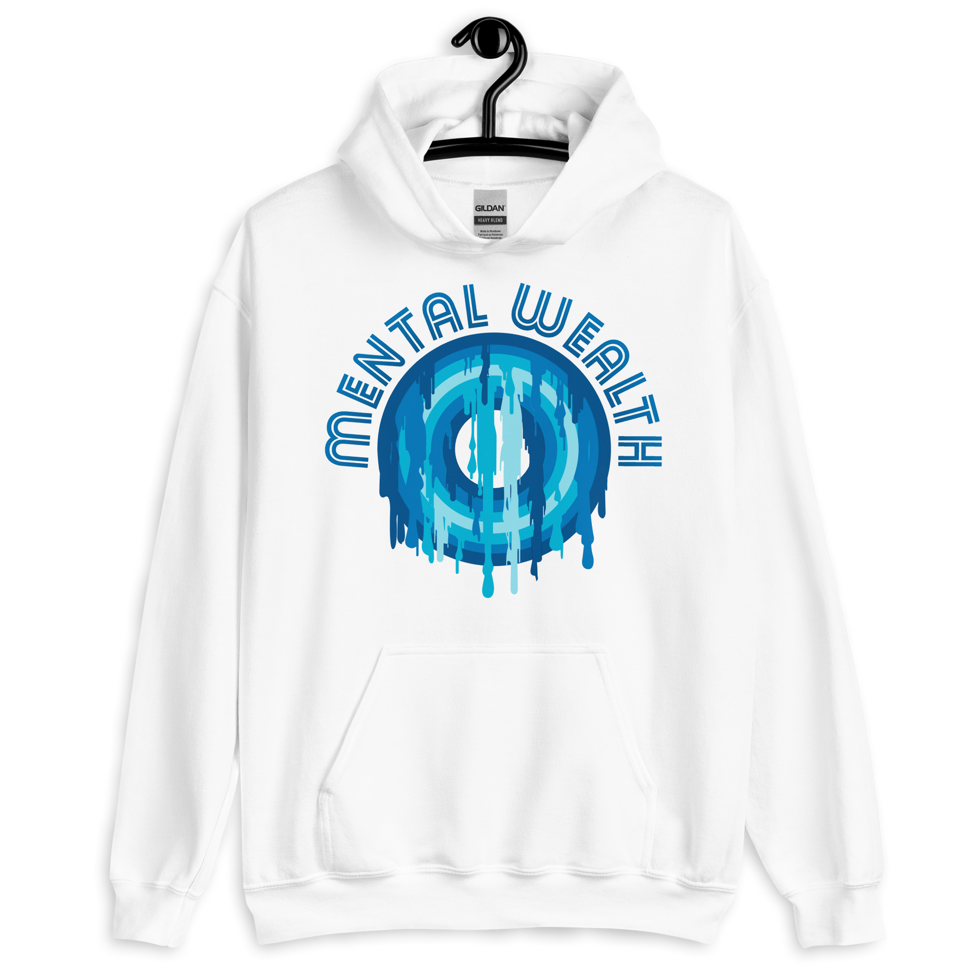 ICSAR:  Unisex Hoodie "Mental Wealth" -- Unisex