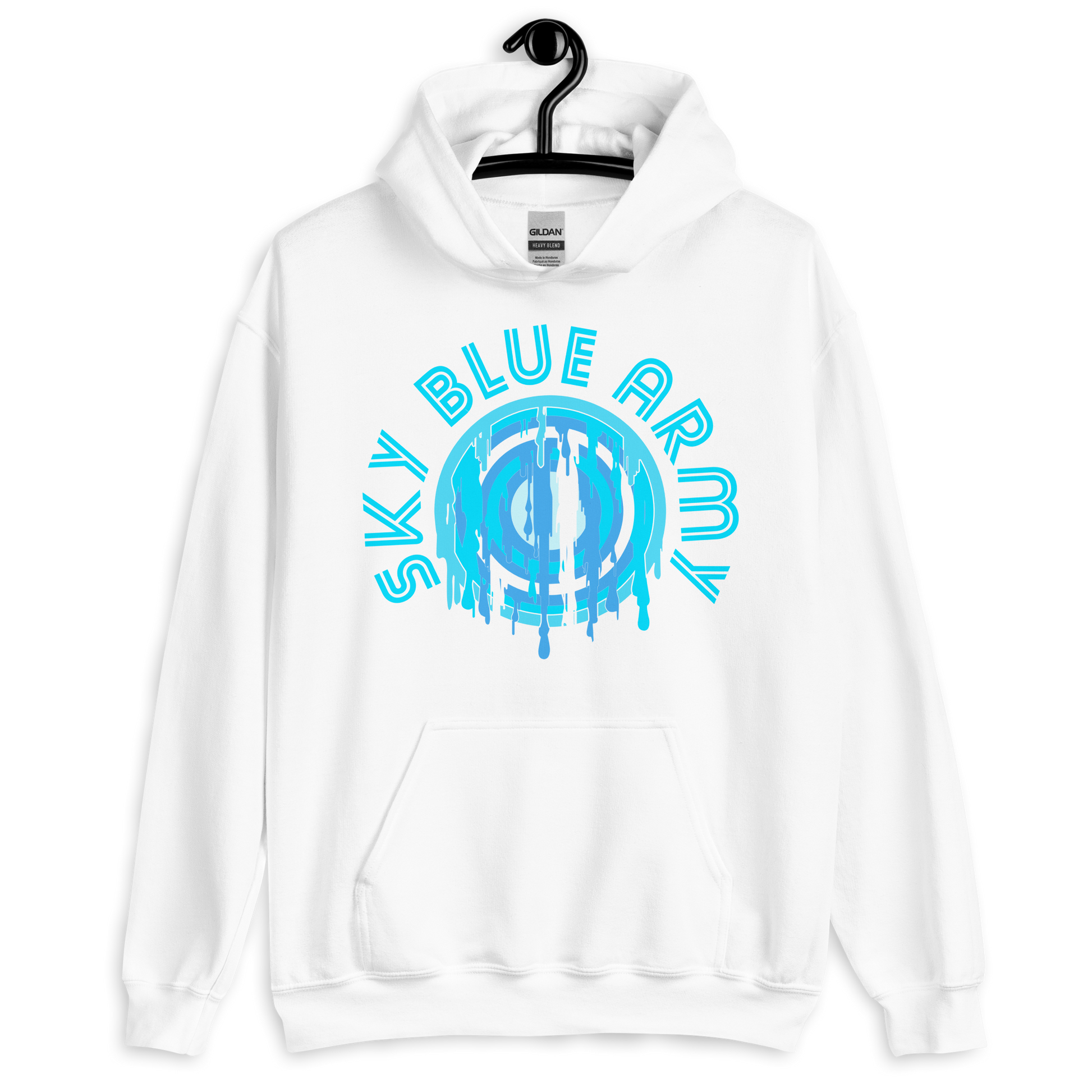 ICSAR:  Unisex Hoodie "Sky Blue Army" -- Unisex