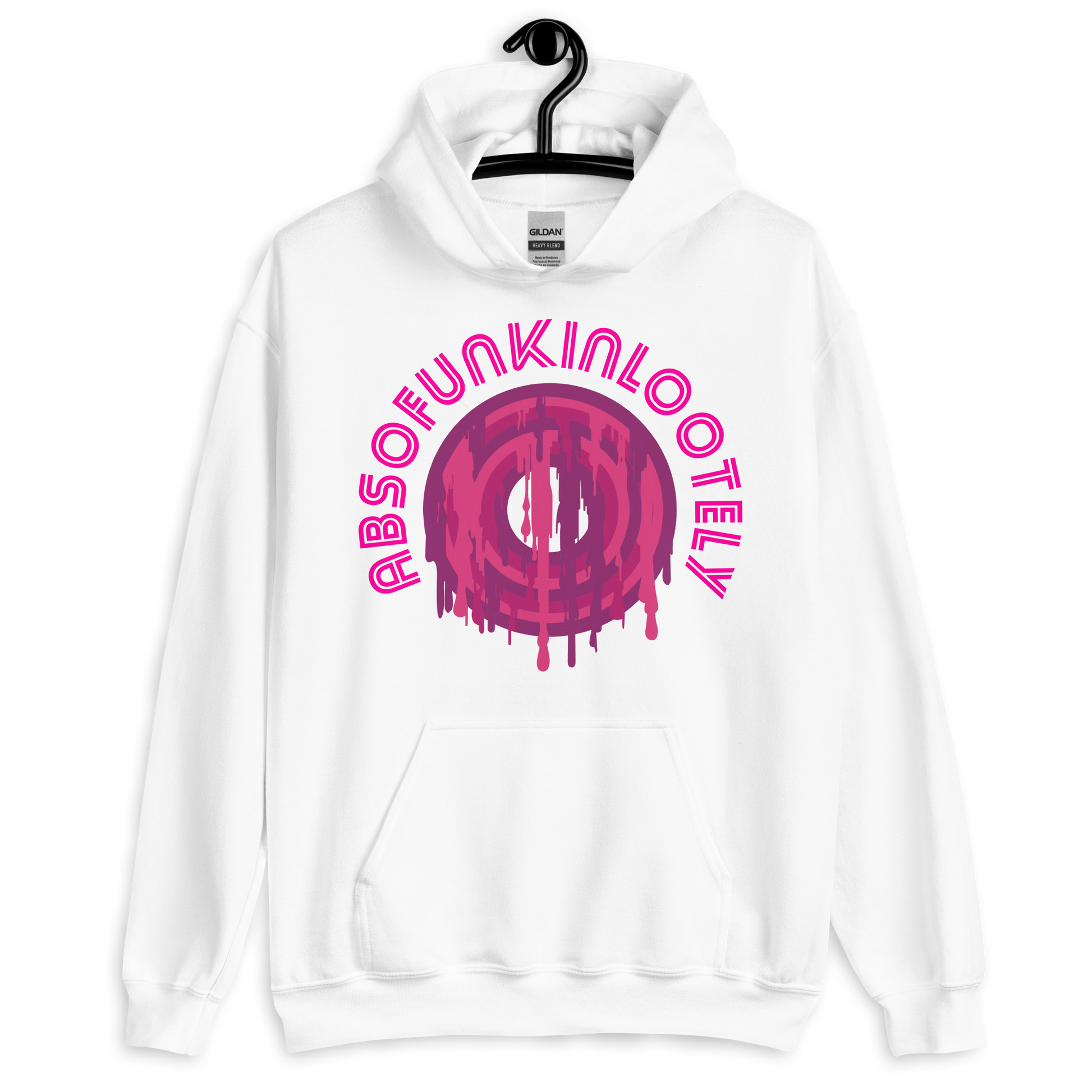 ICSAR:  Unisex Hoodie "Absofunkinlootely" -- Fun Ones, Unisex