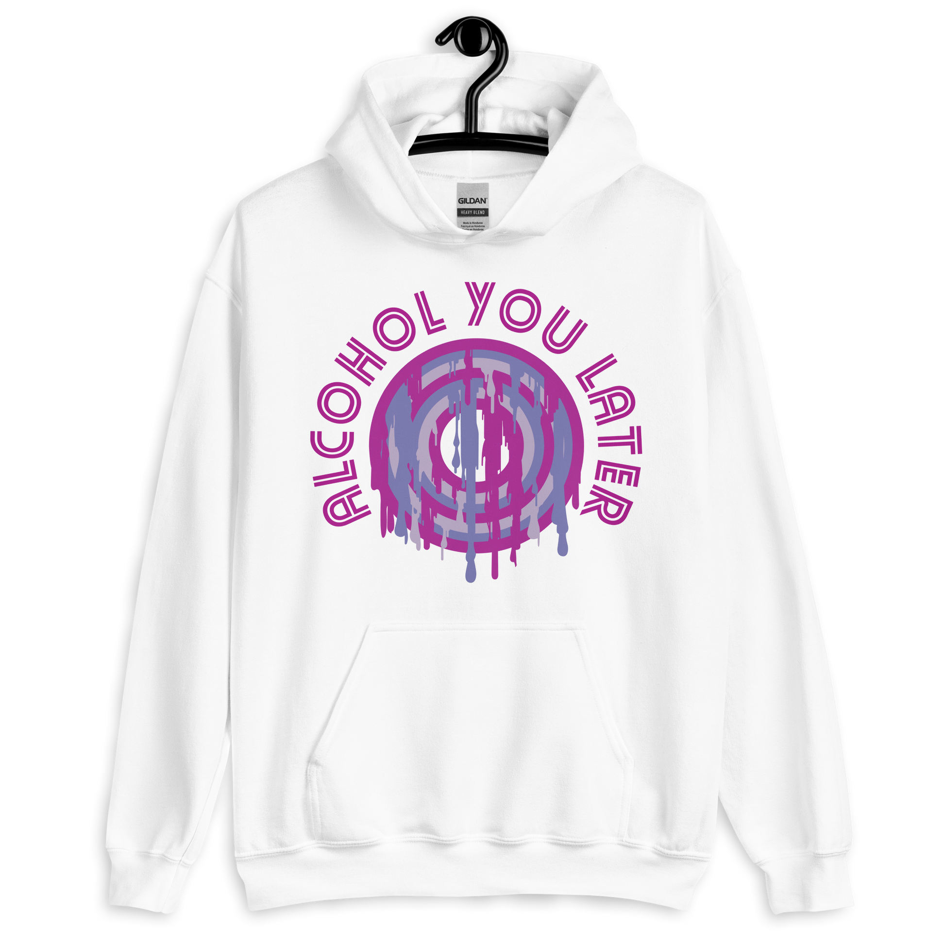 ICSAR:  Unisex Hoodie "Alcohol you later" -- Unisex