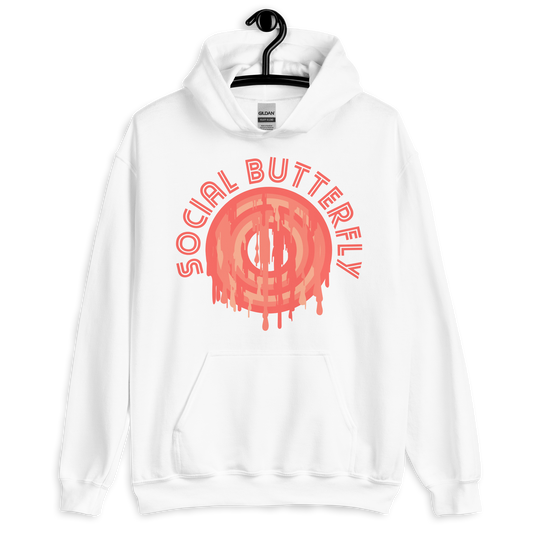 ICSAR:  Unisex Hoodie "Social Butterfly" -- Unisex