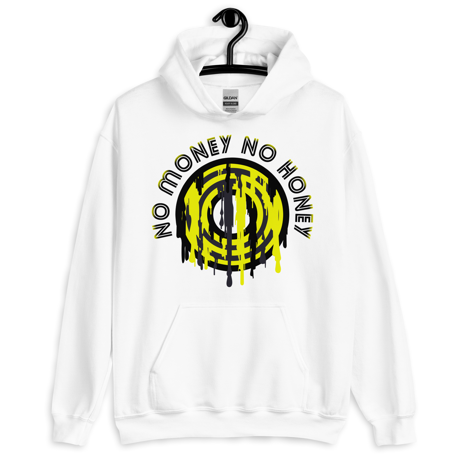 ICSAR:  Unisex Hoodie "No money no honey" -- Fun Ones, Unisex