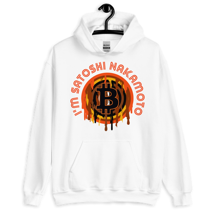 ICSAR:  Unisex Hoodie "I am Satoshi Nakamoto" -- Unisex