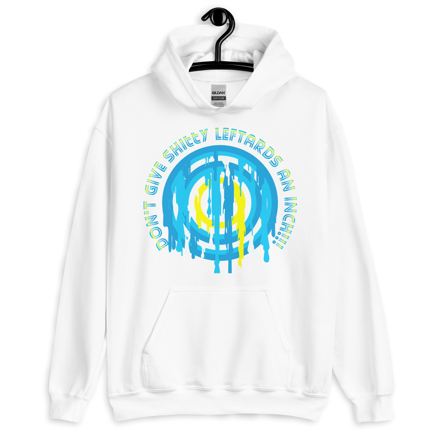 Unisex Hoodie "Argentina - Don't give shitty leftards an inch"