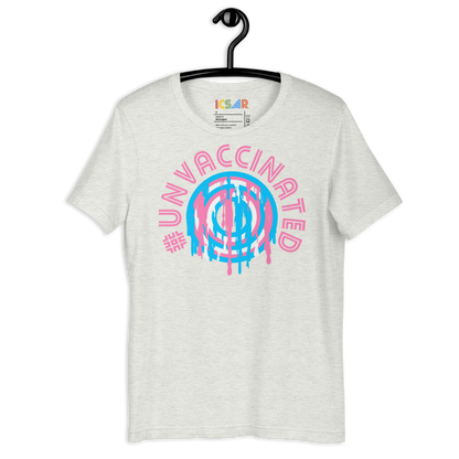 ICSAR:  Unisex T-Shirt "#Unvaccinated" -- Unisex