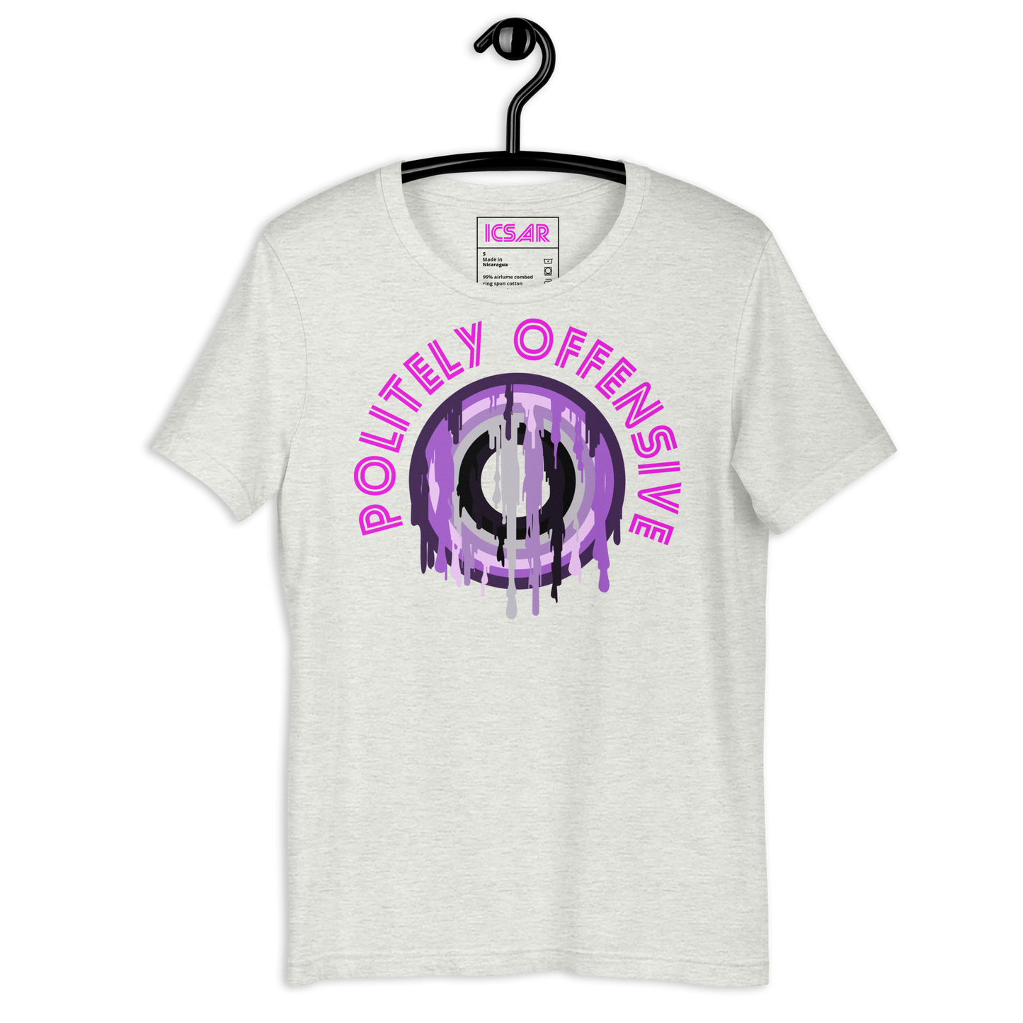 ICSAR:  Unisex T-Shirt "Politely Offensive" -- Fun Ones, Unisex