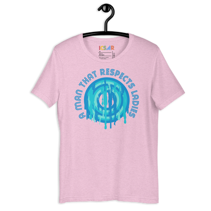 ICSAR:  Unisex T-Shirt "A man that respects ladies" -- Fun Ones, Unisex