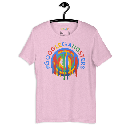 ICSAR:  Unisex T-Shirt - "#GoogleGangsters" -- Unisex