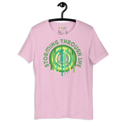 ICSAR:  Unisex T-Shirt "Storming through life" -- Unisex