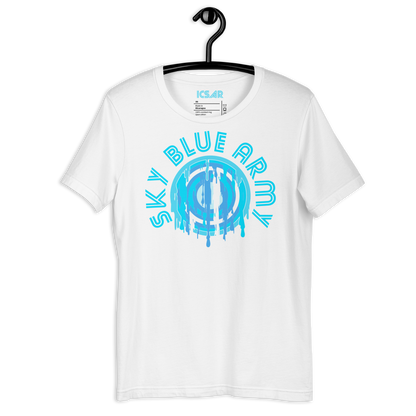 ICSAR:  Unisex T-Shirt "Sky Blue Army" -- Fun Ones, Unisex