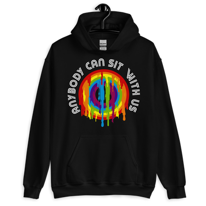 ICSAR:  Unisex Hoodie "Anybody can sit with us" -- Originals, Unisex