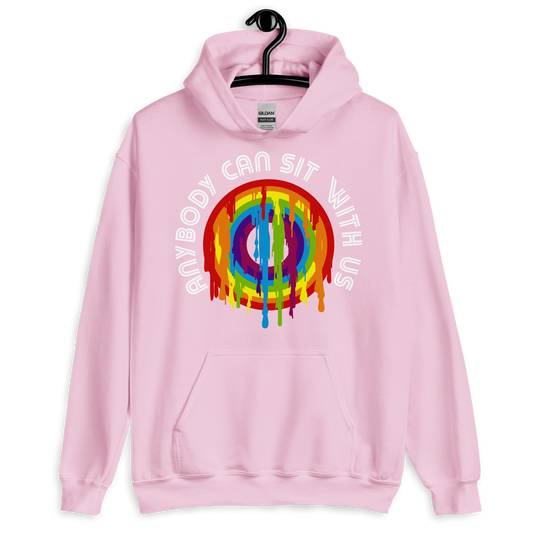 ICSAR:  Unisex Hoodie "Anybody can sit with us" -- Originals, Unisex