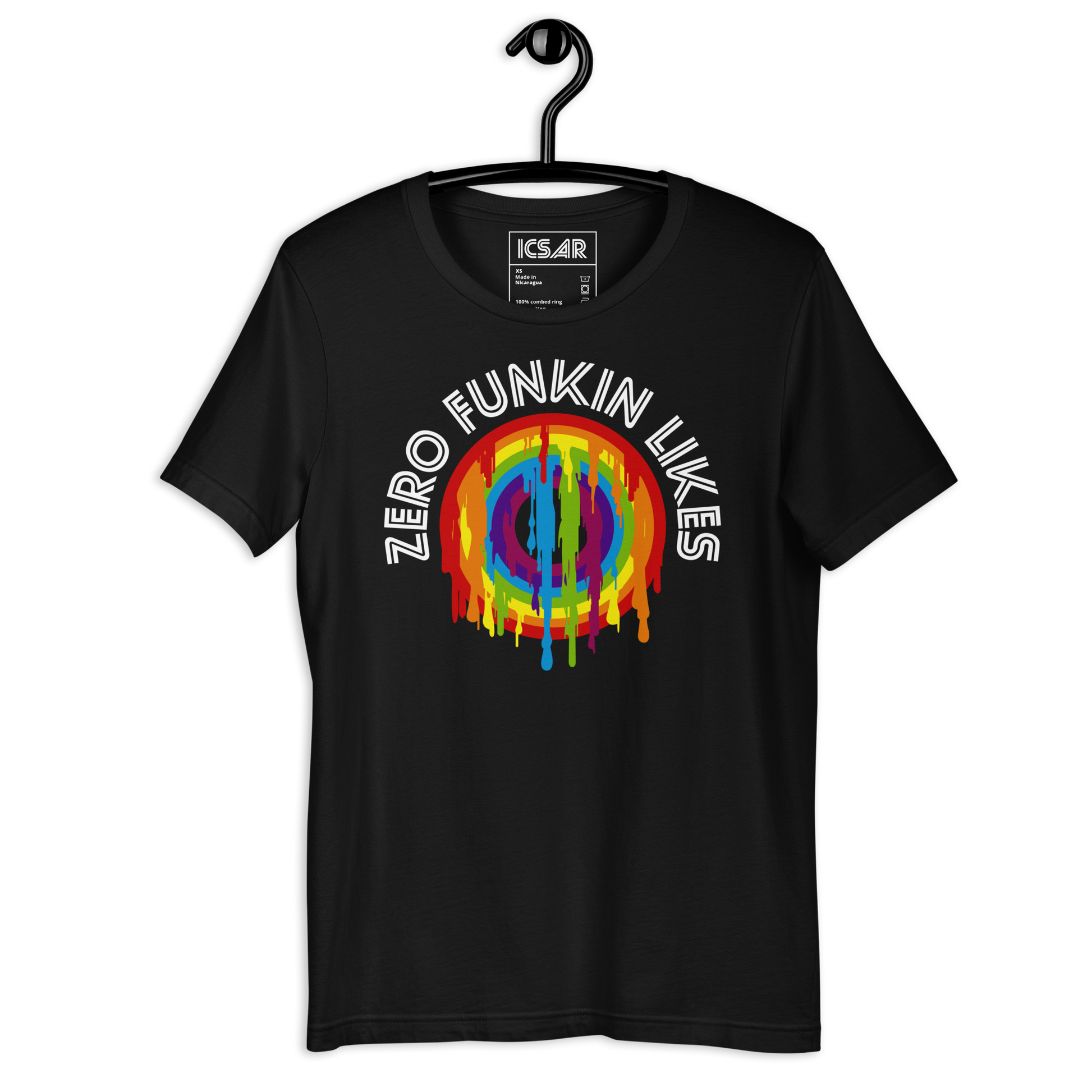 ICSAR:  Unisex T-Shirt "Zero Funkin Likes" -- Originals, Unisex